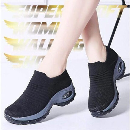Fashion Women Ladies Black Shoes
