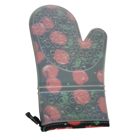 Non-Slip Heat Resistant Silicone Oven Mitt Pot Holder