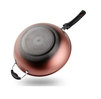 Heavy Duty Stainless Non-Stick Frying Pan With Lid