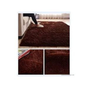 Brown Fluffy Carpet