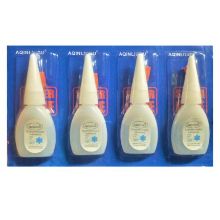4 Pcs Aqinliugu Multipurpose Super Glue