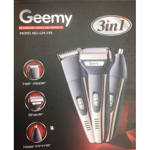 geemy trimmer 3 in 1 review