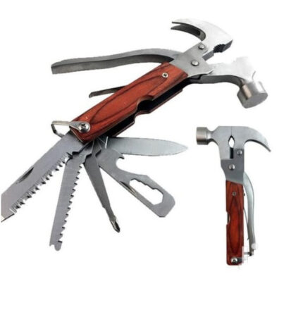 Leatherman Multi Tool With Hammer, Knife, Saw And Screwdrivers