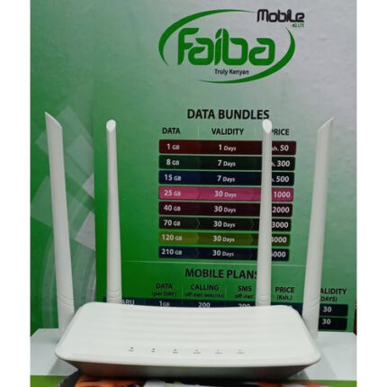 Faiba & All SIM CARDS CPE Wifi Router With Ethernet Port
