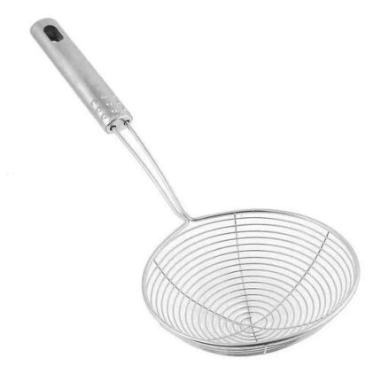 Deep Frying Mandazi, Chips Fries Strainer