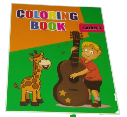Level 3 Kids Colouring Book