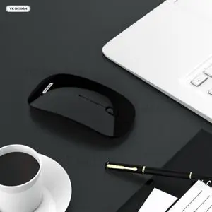 Black Slim Wireless Mouse