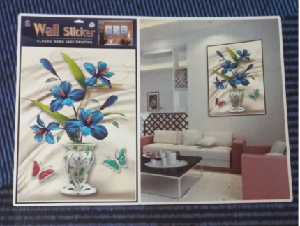 Home Sticker 3D Flower Wall Art