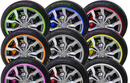 Decorative Car Wheel Strip, Tyre Guard, Rim Protector