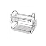 RASHNIK 2 Layer Stainless Dish Drainer