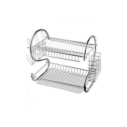 RASHNIK 2 Layer Stainless Dish Drainer