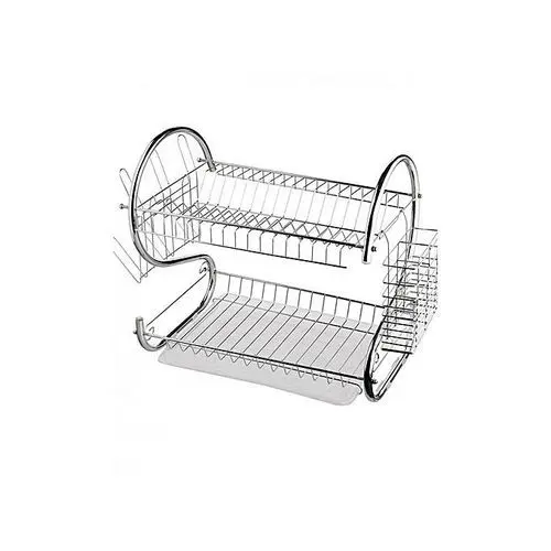 RASHNIK 2 Layer Stainless Dish Drainer