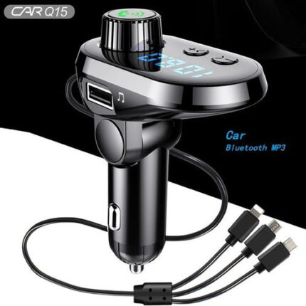 Q15 Car Bluetooth FM Modulator Charger