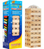 Wooden Jenga Yard Pull And Stack Tower Game