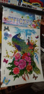 7D Peacock Wall Decoration Sticker - Image 2