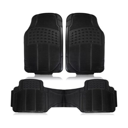 Heavy Duty 3 Piece 5 Seater Car Floor Mats
