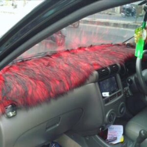 Fur Car Dashboard Cover