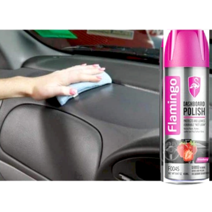 Flamingo Car Dashboard Polish Cleaner