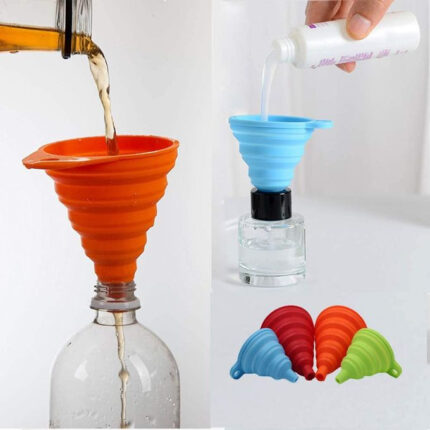 Foldable Silicone Kitchen Funnel