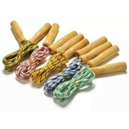 Skipping Rope With Wooden Handle