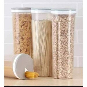 Spaghetti And Cereal Storage Container Jar