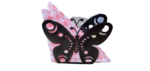 Butterflies Shaped Metal Serviette And Napkin Holder - Image 3