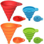 Foldable Silicone Kitchen Funnel - Image 2