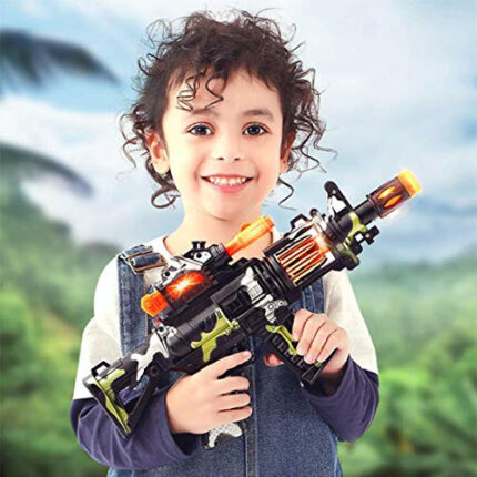 Army Toy Gun With Sounds and Lights