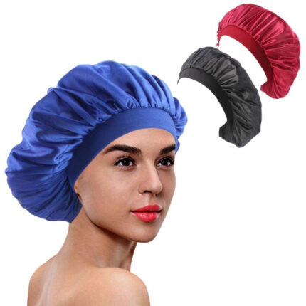 Satin Bonnet Head Hair Silk Wrap gives longer lasting hairstyles and other luxurious benefits.