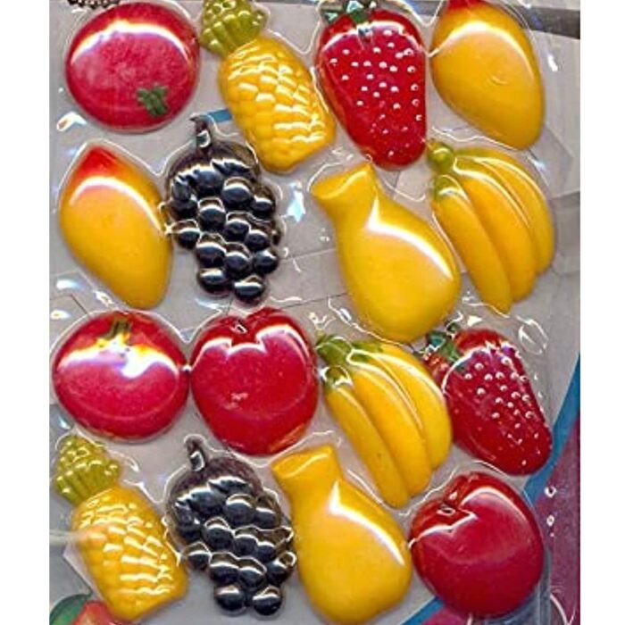 Decorative Magnetic Fruit Fridge Memo Note Holder