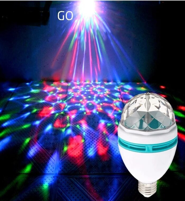 LED Rotation Disco Party Bulb