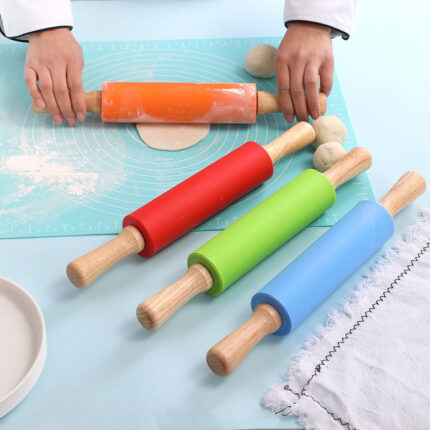 chapati silicone rolling pin