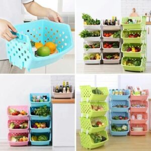 4 Tier Vegetable And Fruit Rack