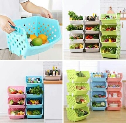 4 Tier Vegetable And Fruit Rack