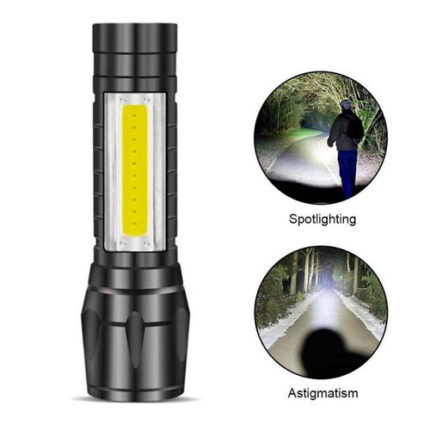 Military Zoom LED Flashlight Torch