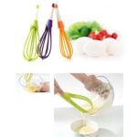 Foldable Silicone Egg Mixer Hand Whisk