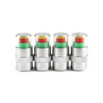 4 Pcs Car Tire Pressure Gauge Monitor Valve Cap - Image 2