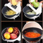 9-in-1 Multifunctional Vegetable Cutter/Washer - Image 2