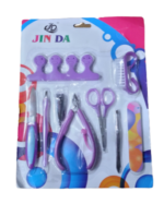 Jinda Nail Care Manicure And Pedicure Grooming Kit Set