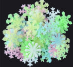 Glow In The Dark Snow Flakes - Image 2