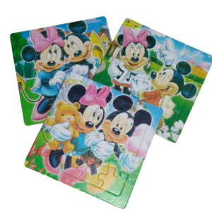 2-in-1 Micky Mouse Puzzle and Colouring Piece