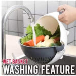 9-in-1 Multifunctional Vegetable Cutter/Washer - Image 3