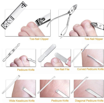 Manicure And Pedicure Kit Set