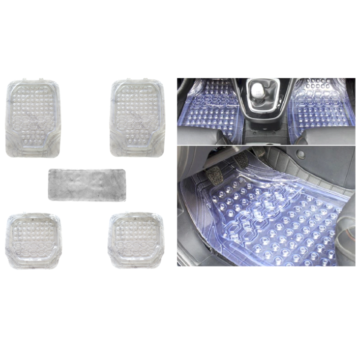 5 seater clear car floor mats