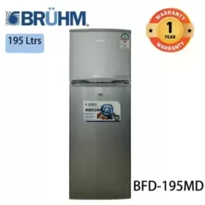 Bruhm BFD 195MD 195L Double Door Refrigerator