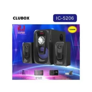 Clubox IC 5206 12000W 2.1CH Subwoofer Speaker System