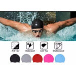 Unisex Silicone Swimming Cap
