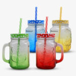 Glass smoothie Jars