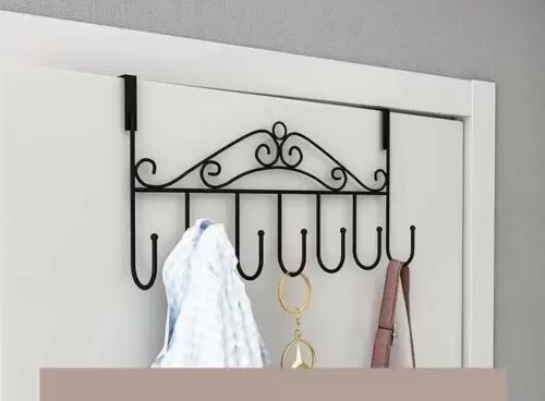 Heavy gauge behind the door  7 hooks hanger - Image 2