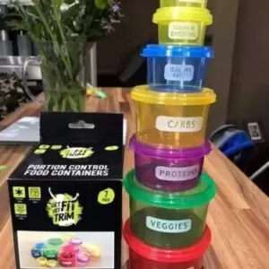 14Pcs Perfect Portion Containers